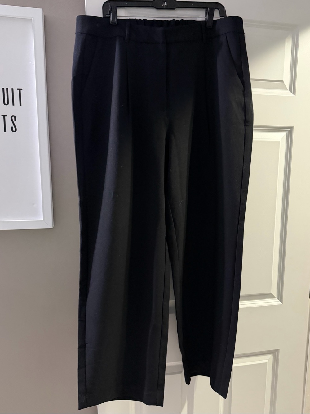 NWOT! XL Women’s Old Navy Black Taylor Wide Leg Trouser
